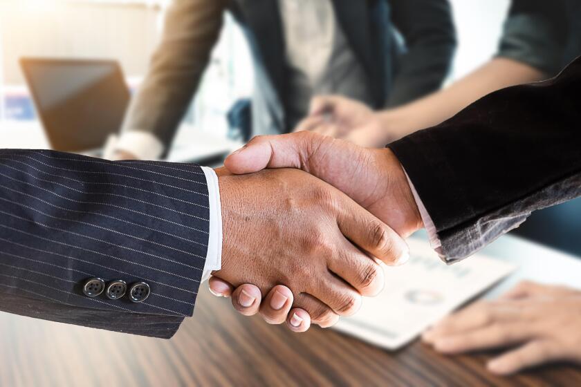 Acquisition Hand shake