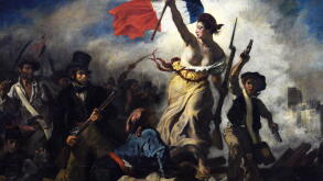 Liberty leading the People, Eugene Delacroix,Louvre Museum,Paris,France.