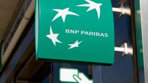 BNP Paribas sign on one of its branches in France