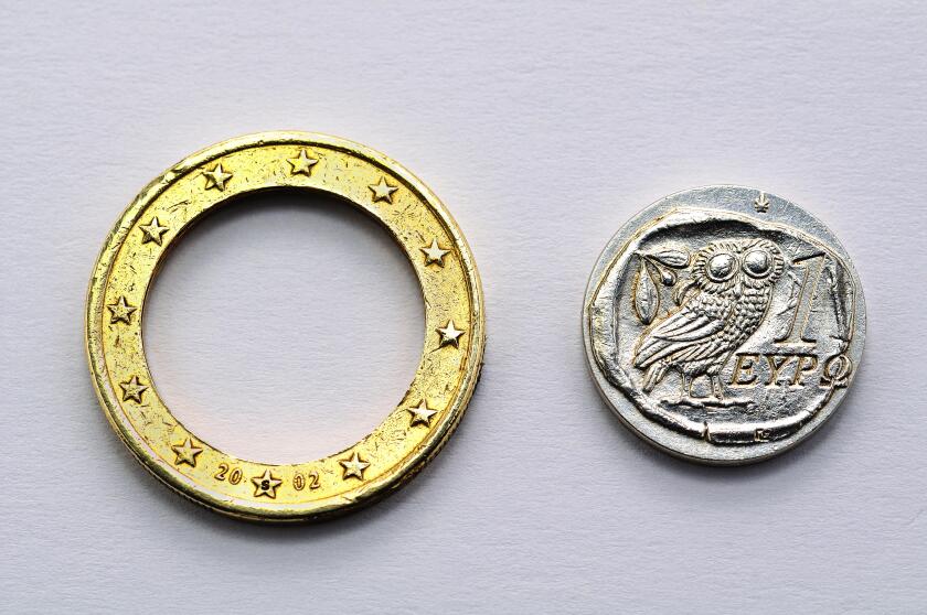 Greek-Euro. Image shot 06/2011. Exact date unknown.