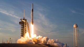NASA's SpaceX Crew-10 launches aboard a SpaceX Falcon 9 rocket carrying the Dragon spacecraft piloted by astronaut and U.S. Air Force Maj. Nichole 'Vapor' Ayer, from Kennedy Space Center, Florida, USA., 14 March 2025.   Editorial Use Only. Not for Endorse