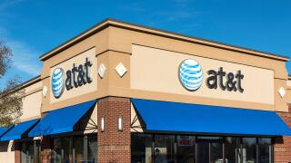 AT&T store exterior.