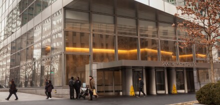 World Headquarters of Goldman Sachs, financial district, New York City.