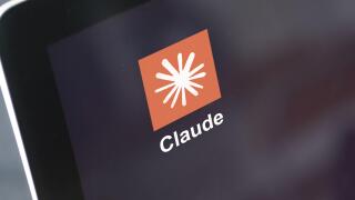 Claude Ai by Anthropic AI on a screen phone.