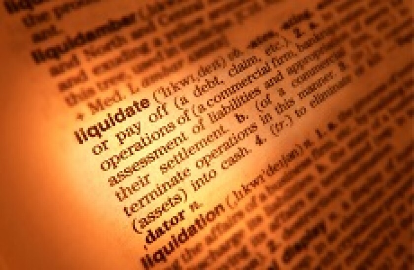 liquidation