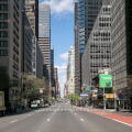 3rd Avenue looking north from 49th Street, New York  City.
