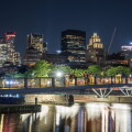 Skyline at night; Montreal, Canada