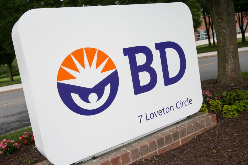 A facility of the medical technology company Becton, Dickinson and Company (BD) in Sparks, Maryland.