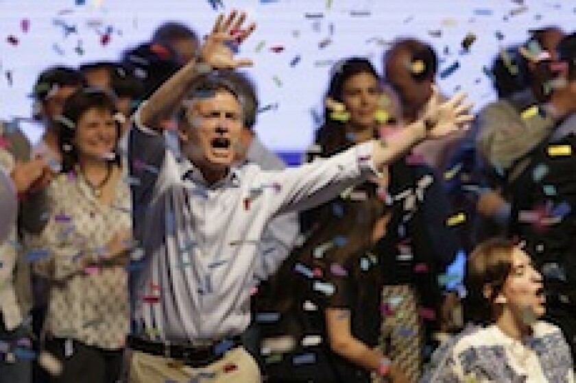 Mauricio Macri, Argentina