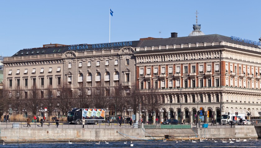 Stockholm, Sweden - Svenska Handelsbanken building