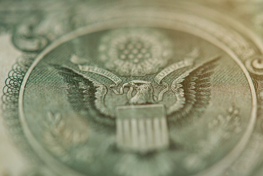 6675215 Hawk on dollar seal