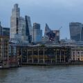 View towards London City