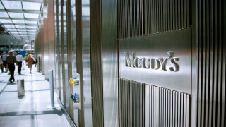 Moody's headquarters in Lower Manhattan in New York