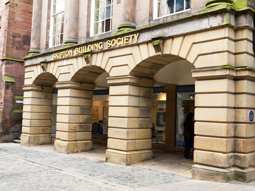 Skipton Building Society in Chester UK