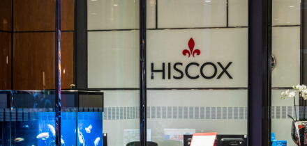Hiscox Insurance London offices at 1 Great St Helen?s in the City of London financial district - Hiscox London Market and Hiscox Re