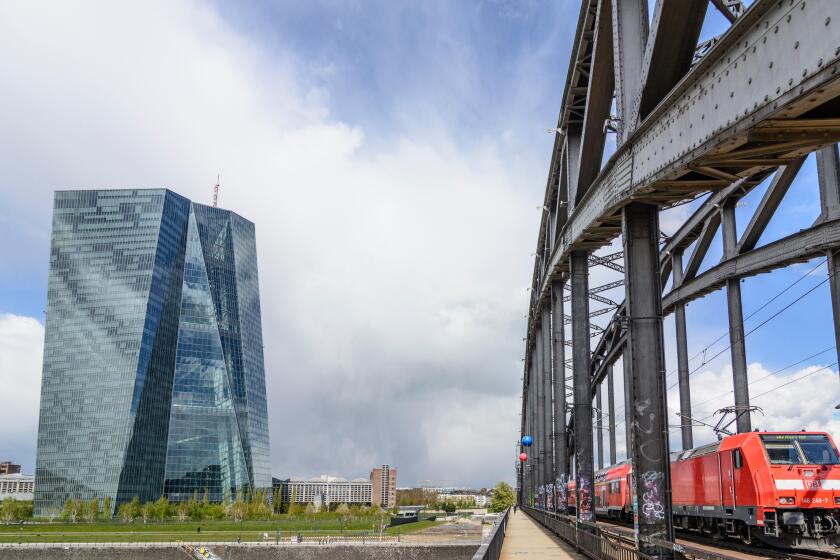 European Central Bank ( ECB ), Germany, Hessen, Hesse , Frankfurt am Main