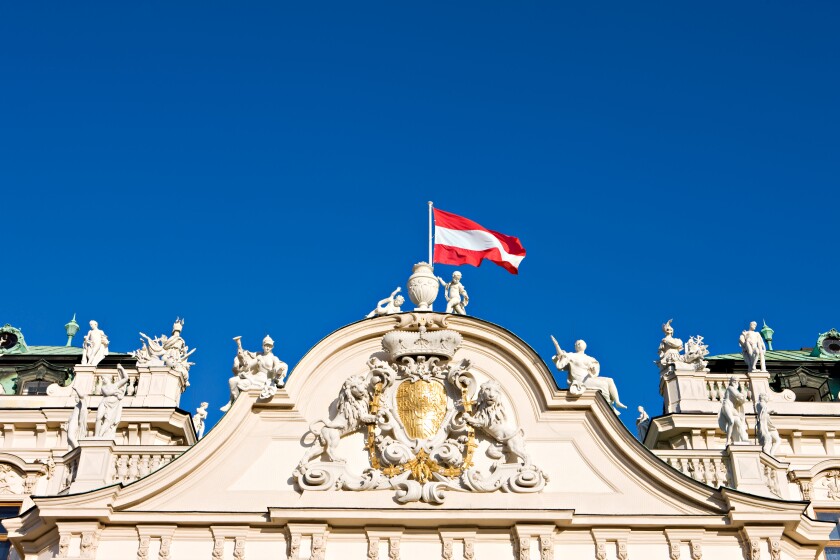 Belvedere palace, Vienna, Austria