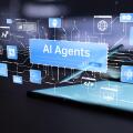 AI Agents Intelligent Workflow Automation System with Machine Learning Integration Data Analytics and Tablet Interface Interaction Technology.