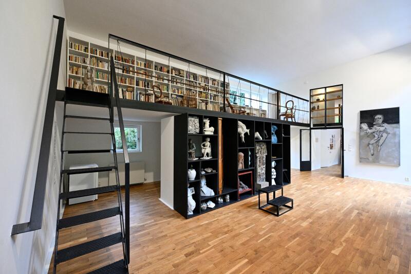Prague, Czech Republic. 23rd Sep, 2023. The opening of the studio of Vera and Vladimir Janousek with a permanent exhibition dedicated to the work of these sculptors, who were among the most prominent personalities of the domestic art scene of the 1960s an