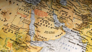 Map of Middle East