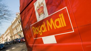 Royal Mail van, UK, London
