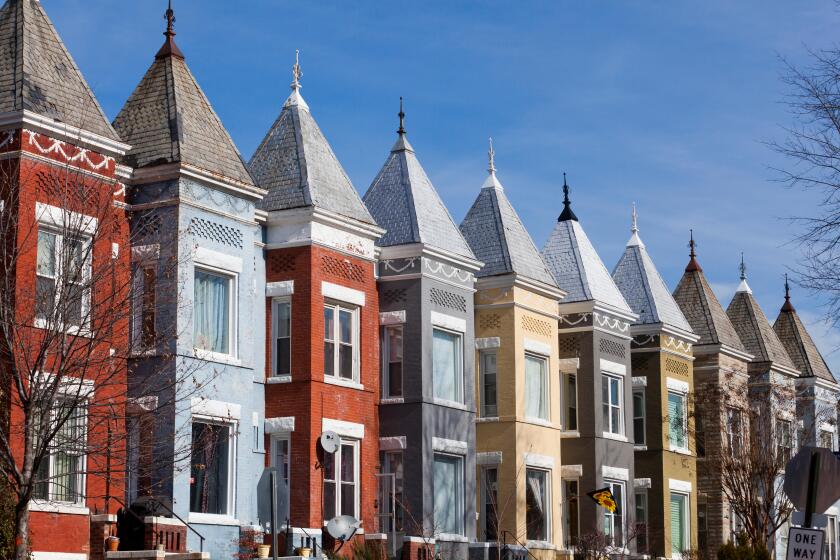 Victorian row houses - Washington, DC USA