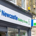 Newcastle Building Society, Middle Street, Consett, County Durham, England, United Kingdom