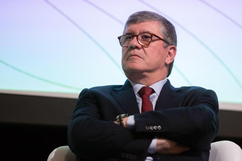 Sao Paulo, Sao Paulo, Brazil. 17th June, 2019. RUBENS OMETTO, Board Chairman of Raizen (Shell's Brazilian partner), attends the Ethanol Summit 2019, organized by the Sugar Cane Industry Union, at the headquarters of the Federation of Commerce, in Sao Paul