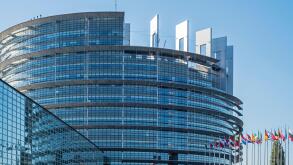 European Parliament / EP at Strasbourg, France