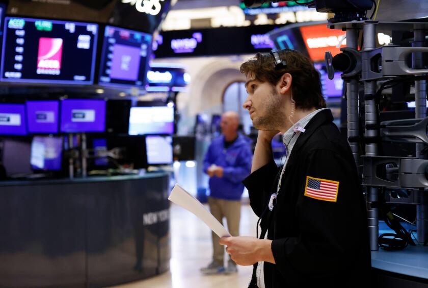 New York, United States. 22nd Aug, 2024. Traders work on the floor of the New York Stock Exchange (NYSE) on Wall Street in New York City on Thursday, August 22, 2024. Stocks pulled back on Thursday on the eve of a speech by Federal Reserve Chair Jerome Po