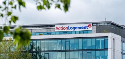 Headquarters of Action Logement, a French association in charge of managing social housing in France