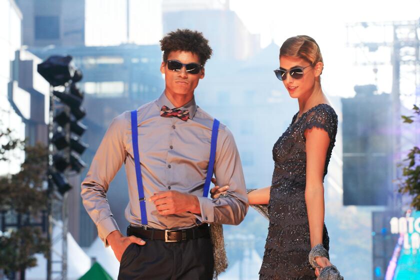 Ray-Ban fashion show during the Fashion & Design festival in Montreal