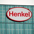 Stamford, CT - April 7, 2023 : Henkel America corporate headquarters logo sign in Connecticut