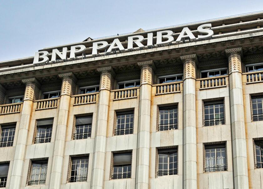 BNP PARIBAS bank, Paris, France