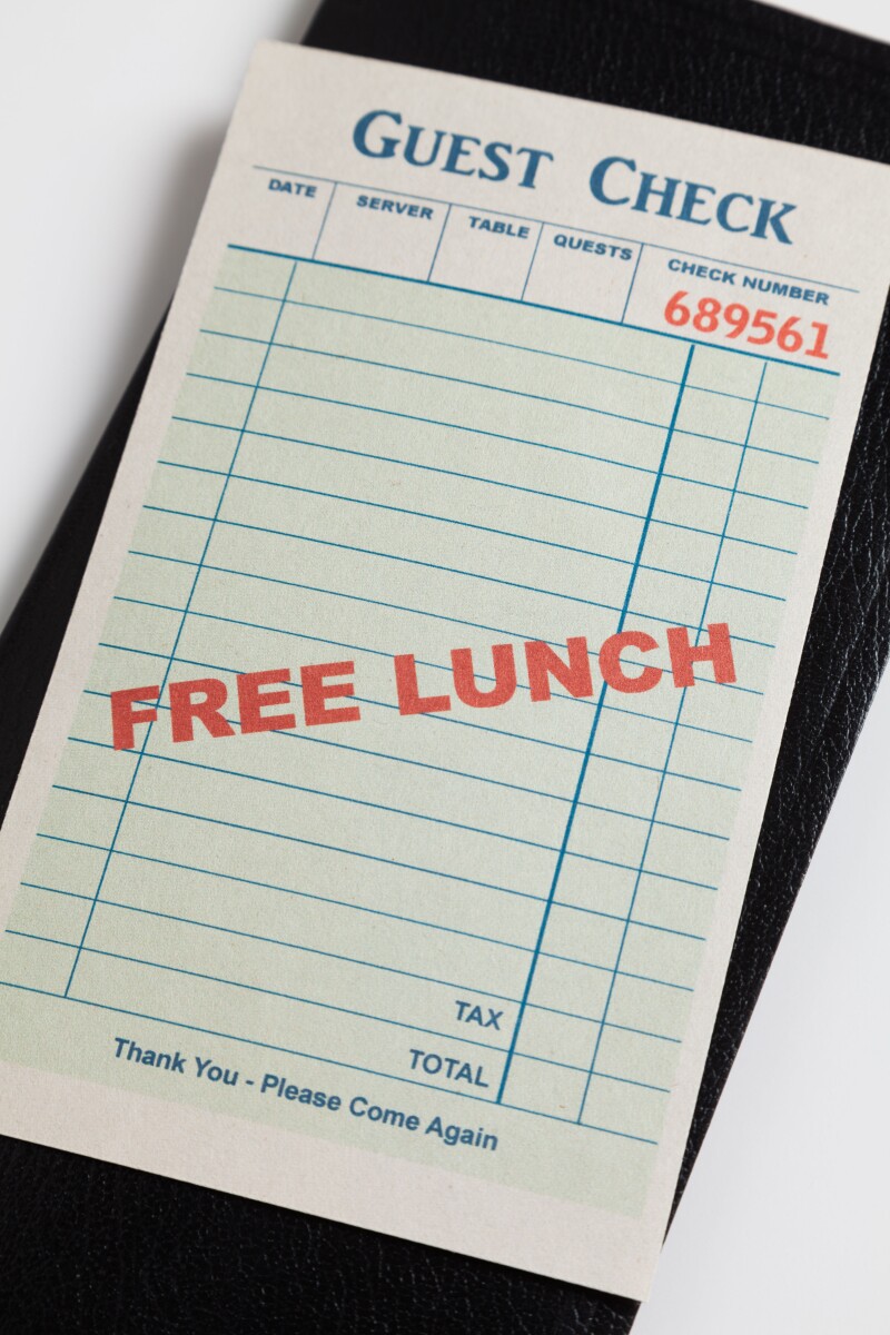 Free Lunch, Business Concepts.