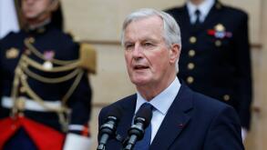 Paris, France. 5th Sep, 2024. Newly appointed Prime minister Michel Barnier speaks at a handover ceremony at the Hotel Matignon in Paris, France, on Sept. 5, 2024. French President Emmanuel Macron has nominated former Brexit negotiator Michel Barnier as t