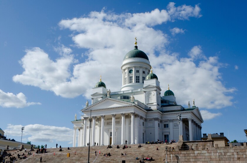 Lutheran Cathedral, Helsinki, Finland, Scandinavia, Europe