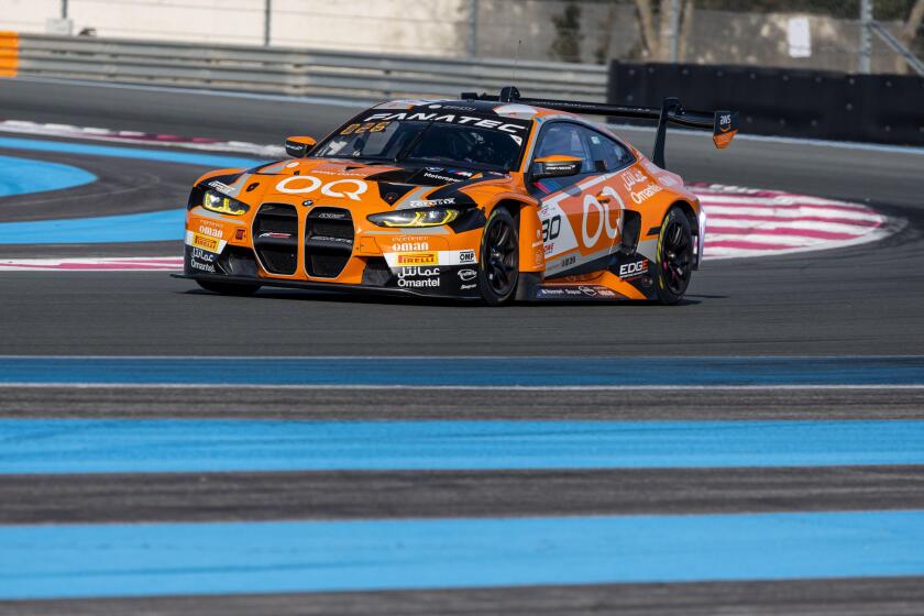 30 AL HARTHY Ahmad (omn), DE HAAN Sam (gbr), KLINGMANN Jens (ita), OQ By Oman Racing, BMW M4 GT3, action during the 1st round of the 2024 Fanatec GT World Challenge powered by AWS on the Circuit Paul Ricard, from April 5 to 7, 2024 in Le Castellet, France