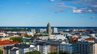 Cityscape of Helsinki (Finland), Kallio Church