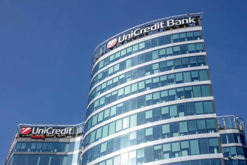 UniCredit Bank logo, Prague, Czech Republic