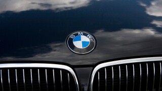 A BMW dealership in suburban Maryland. 
