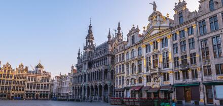 Brussels City Museum located at Grand Place, or Grote Markt, in Brussels, Belgium
