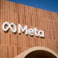 Barcelona, Spain - 02.03.206: the Meta logo is seen on a wall, a social media and technology american company
