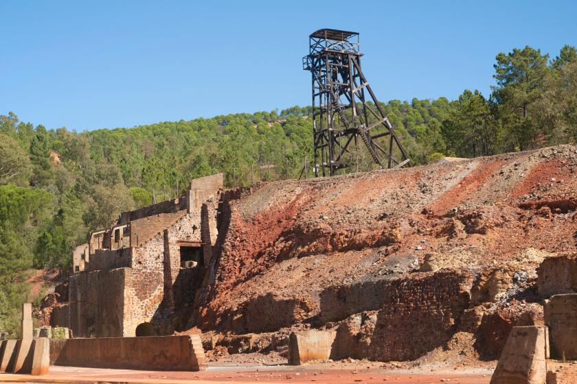 Pena del Hierro Mine, Minas de Riotinto, Rio Tinto mining area, Huelva province, Spain