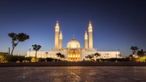 Sultan Qaboos Mosque near Nizza, Oman