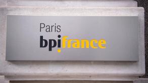 A shop sign of bpifrance on April 27, 2020 in Paris, France.Photo by David NIVIERE/ABACAPRESS.COM
