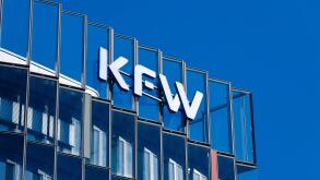 KFW Bank, Kreditanstalt fur Wiederaufbau, Frankfurt am Main, Hesse, Germany