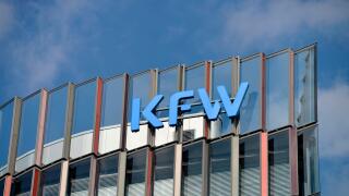 KFW, Kreditanstalt fur Wiederaufbau, Zeppelinallee, Frankfurt am Main, Hesse, Germany