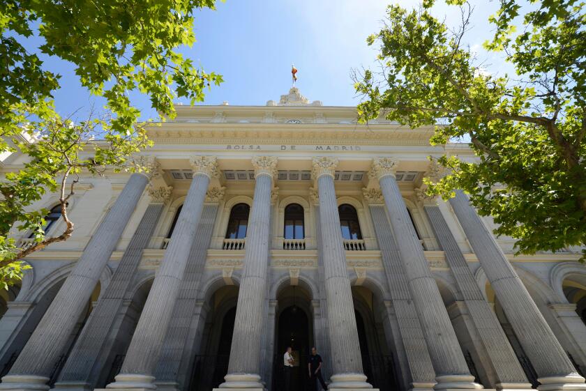 Bolsa de Madrid, stock exchange, Madrid, Spain