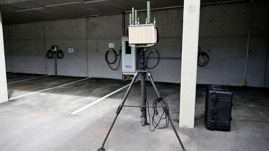 LKS 20260618 Finnish technology company Sensofusion electronic jammer in Vantaa, Finland on June 18, 2026. - (Photo by ANTTI AIMO-KOIVISTO/LEHTIKUVA/Sipa USA)